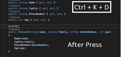 ctrl k 0 visual studio code