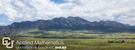 Cu Boulder Applied Math Course Catalog
