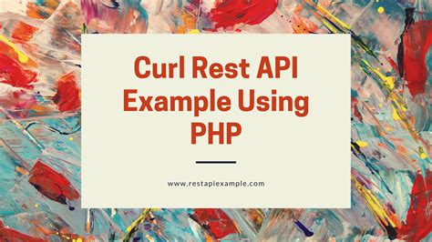 curl example rest api