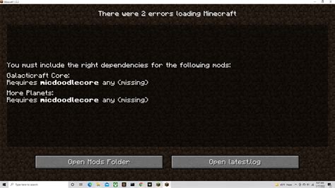 curseforge mods not working