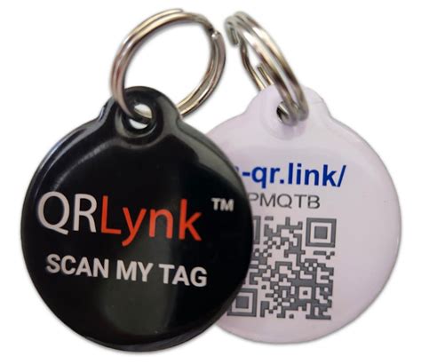 custom dog tags with qr code