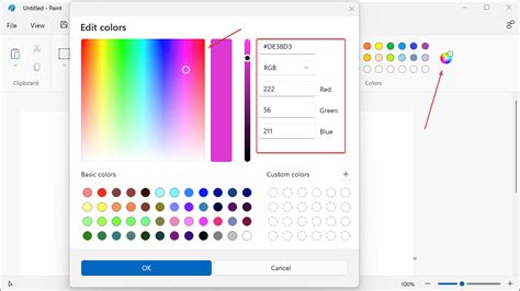 custom hex code paint