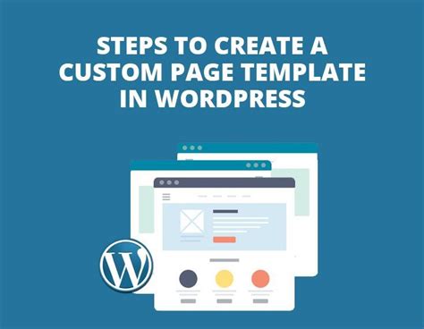custom page template wordpress