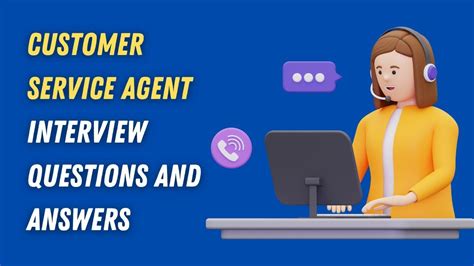 customer service agent interview questions and answers