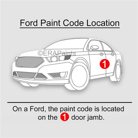 cx ford paint code