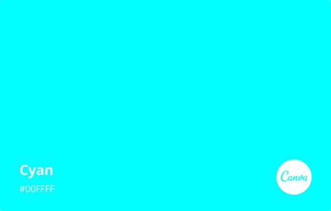 cyan colour code in canva