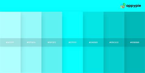 cyan colour hex code