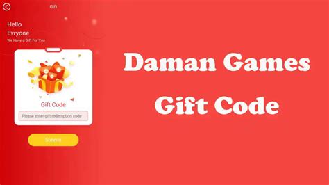 daman game bonus code