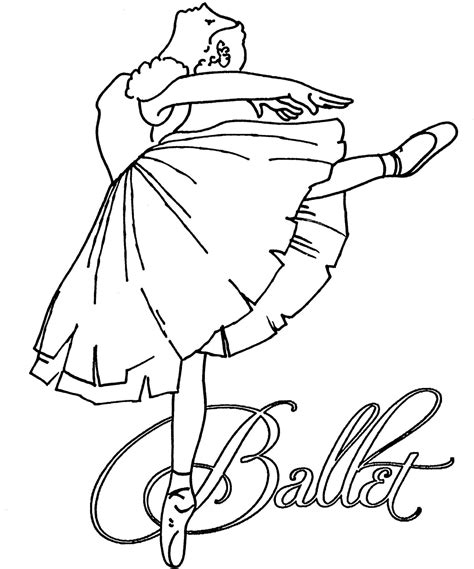Dance Printable Coloring Pages
