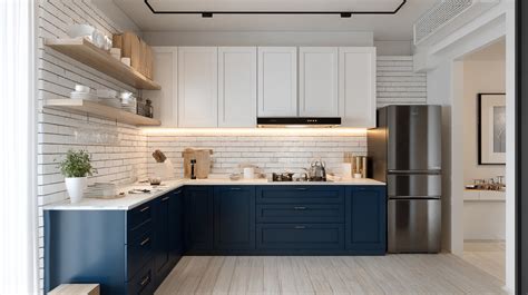 Dapur Navy Blue