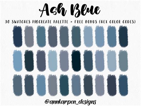 dark ash blue color code