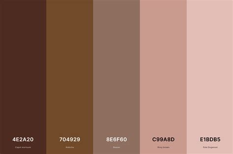 dark ash brown hex code