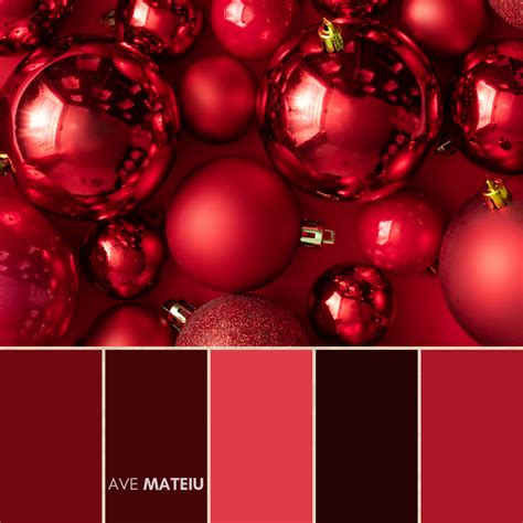 dark christmas red hex code