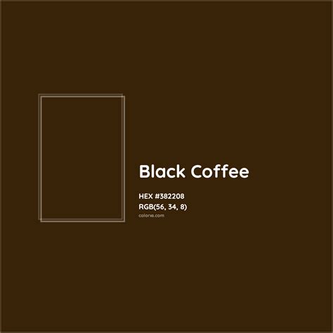 dark coffee color hex code
