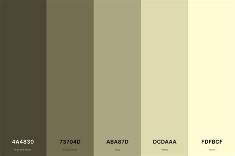 dark cream color code