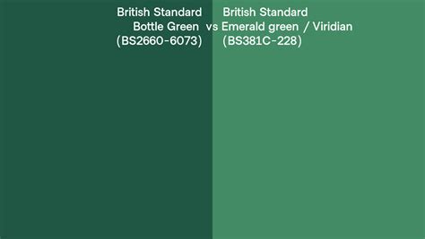 dark green vs emerald green color code