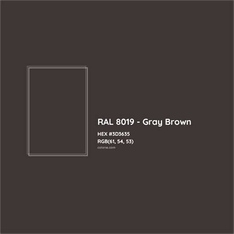 dark grey brown hex code