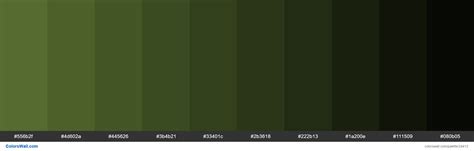 dark olive green colour code