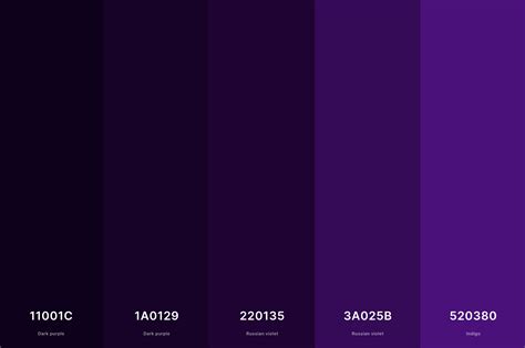 dark purple color code hex code