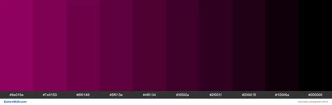 dark red violet color code
