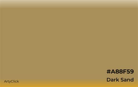 dark sand color hex code