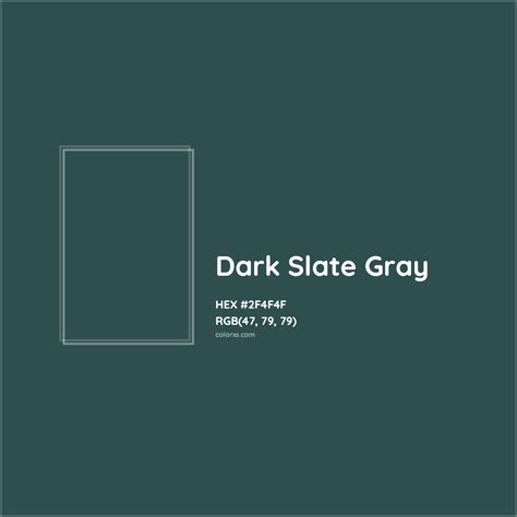 dark slate grey hex code