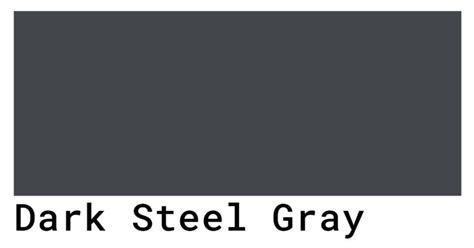 dark steel gray hex code