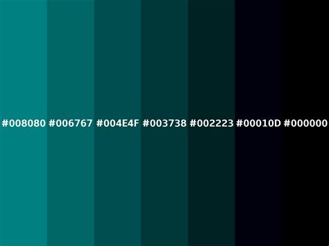 dark teal html code