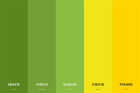 dark yellow green hex code