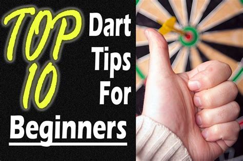 dart throwing techniques for beginners