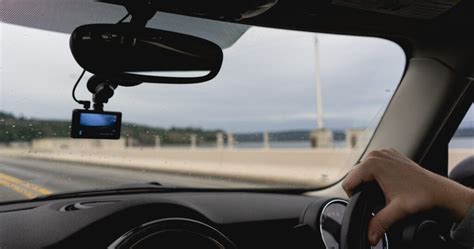 dash cam in use