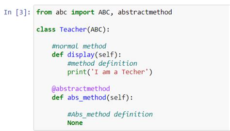 data abstraction in python example program