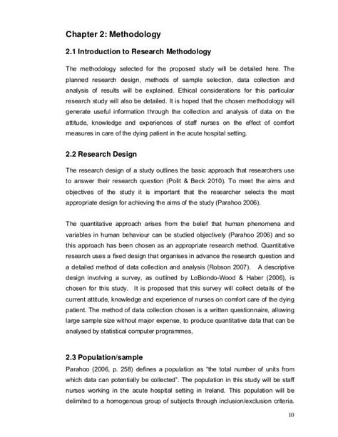 data analysis example in research proposal
