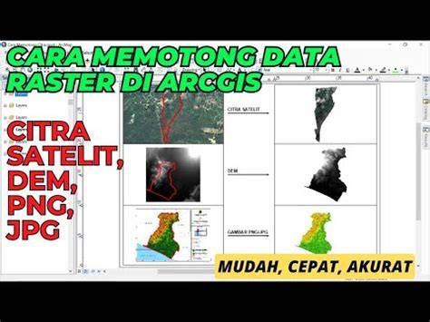 Contoh Data Raster: Citra Satelit
