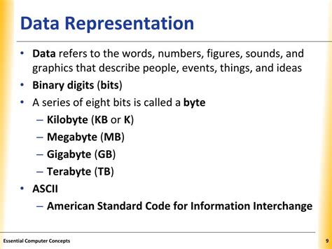 data representation computer science definition
