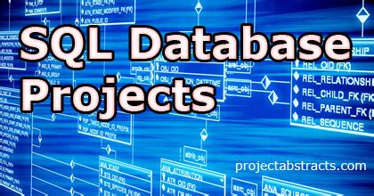 database projects for students in sql with source code