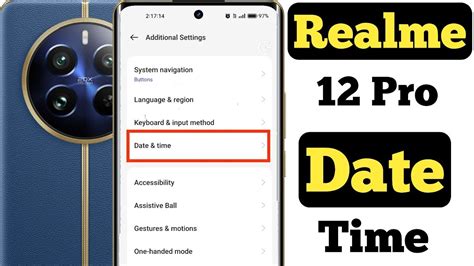 date aur time setting