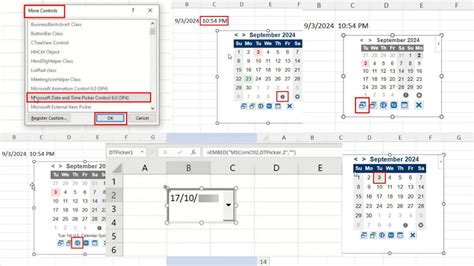 date picker in tosca