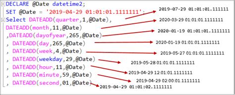dateadd oracle example