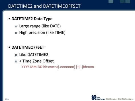 datetime datetime2 datetimeoffset