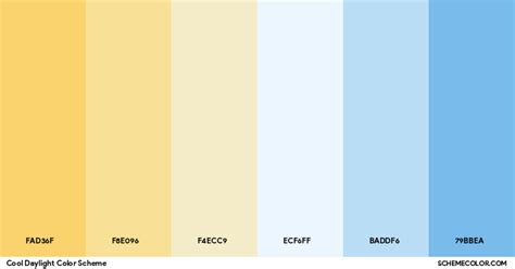 daylight colour code