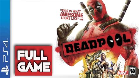 Deadpool Game Ps4 Walkthrough