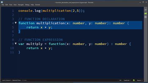 declare function in javascript
