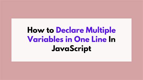 declare multiple variables in for loop javascript