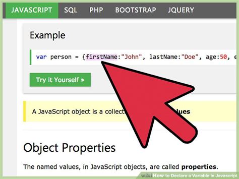 declare variable in javascript class
