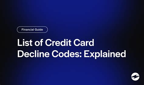 decline code 500