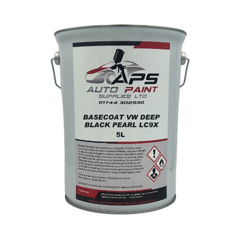 deep black pearl paint code