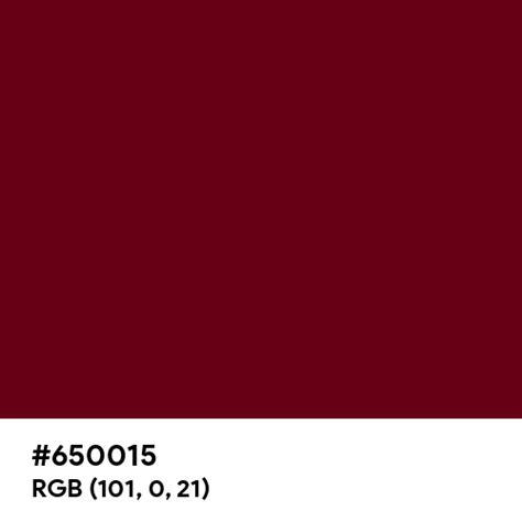 deep burgundy color code