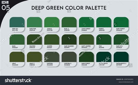 deep green color rgb code