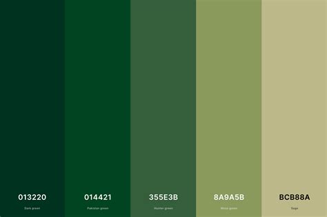 deep green hex code